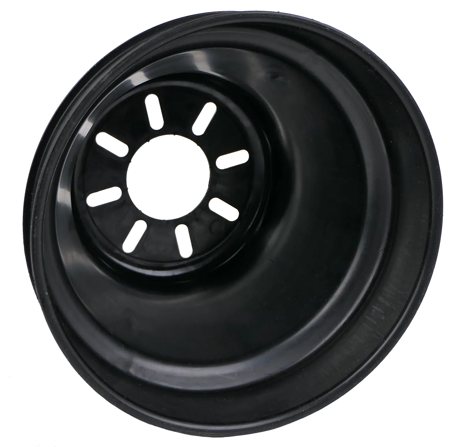 Protection pot on appliance side ø240mm with slotted holes 9x24mm