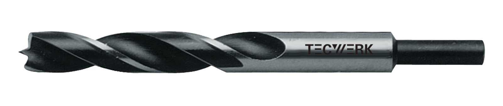 Foret hélicoïdal à bois avec pointe centrale