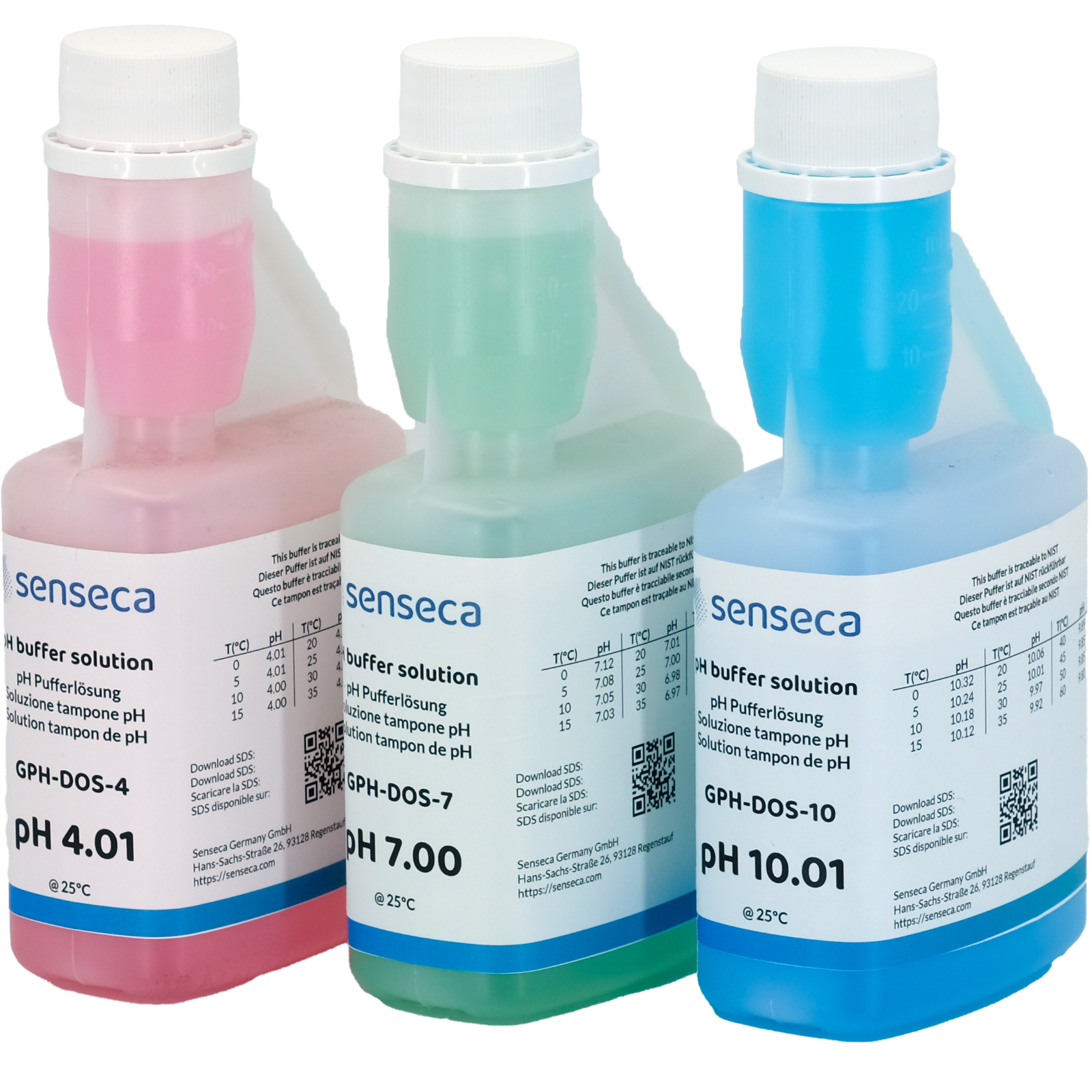 pH Pufferlösung 250 ml Dosierflasche