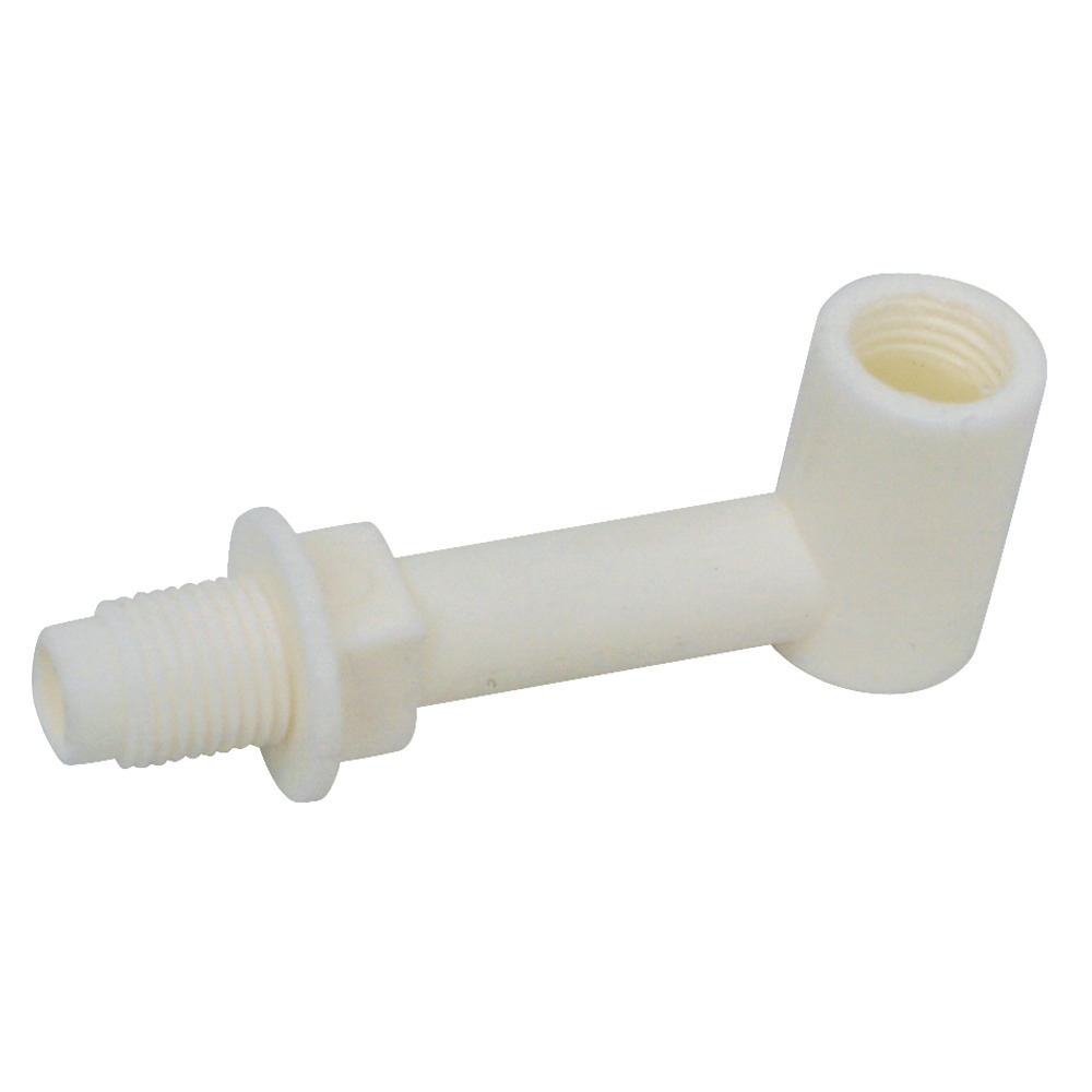 Spezial-Tränkeflasche, Kunststoffknie zu Ventil