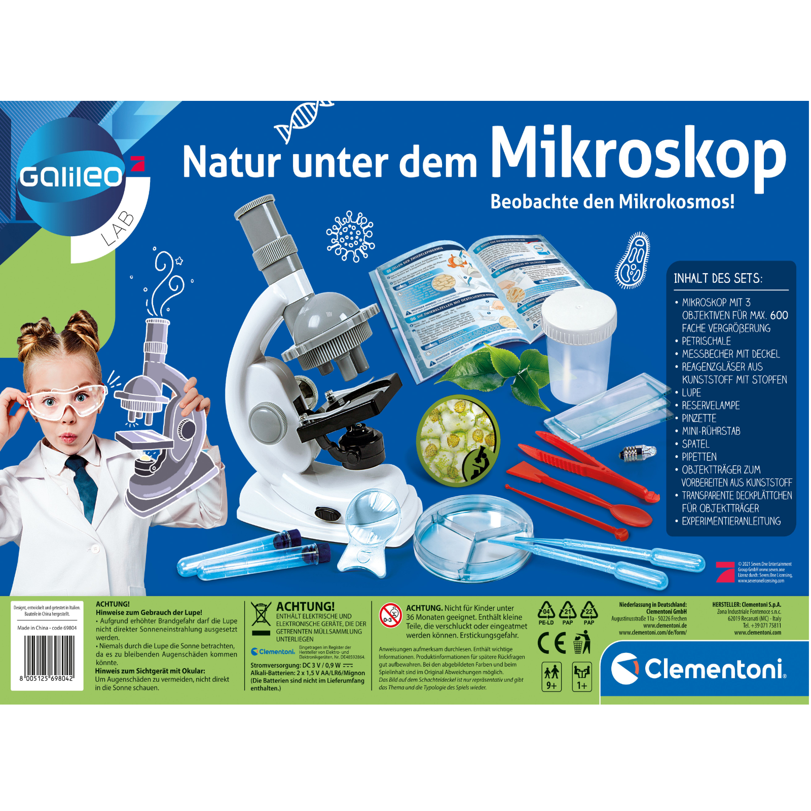 Galileo- Natur unter dem Mikroskop