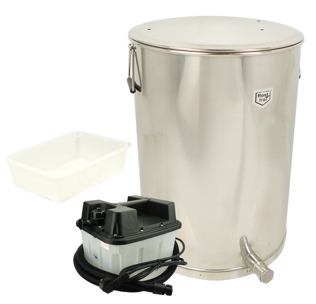 Dampfwachsschmelzer inkl. Dampfmeister