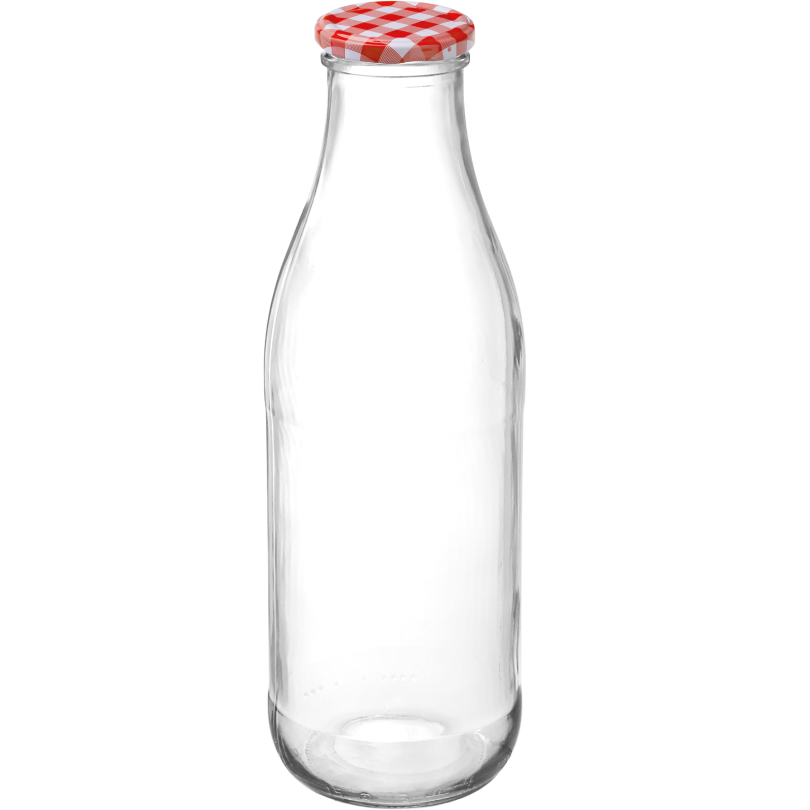 Saftflasche karo/rot 6tlg.