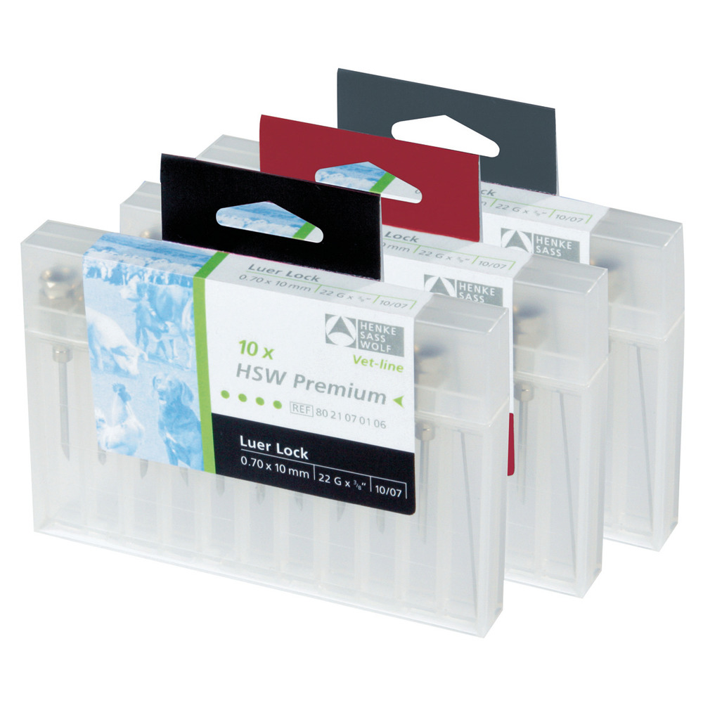 HSW-PREMIUM® Kanüle Luer-Lock, 10 Stk.