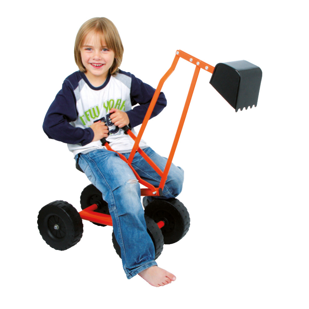 Bagger mit Rädern