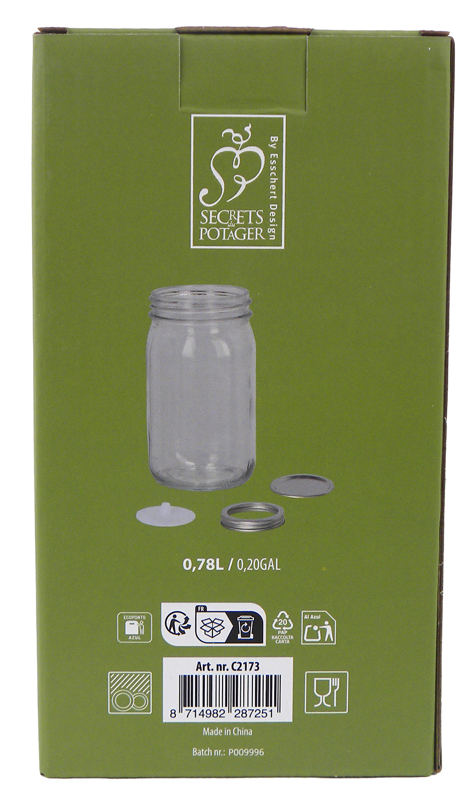 Fermentationsglas 775 ml