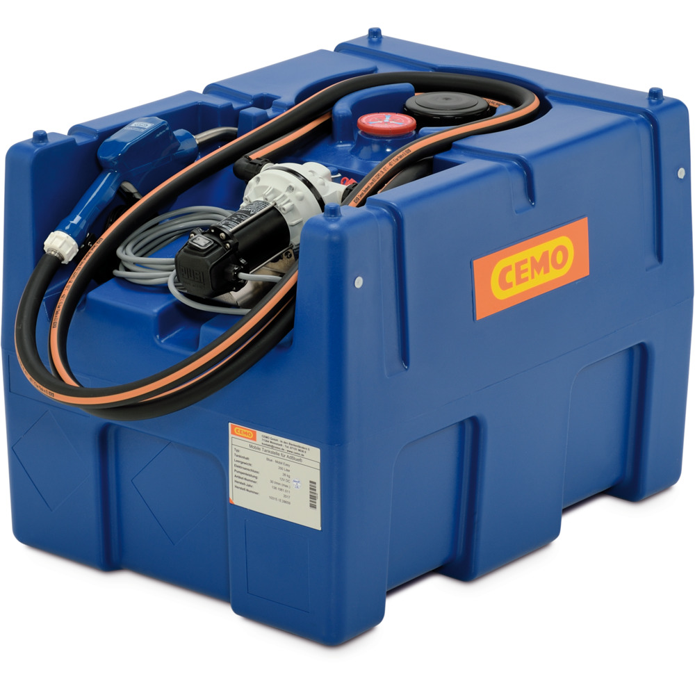 Réservoir mobile AdBlue 200l avec pompe électrique 12V