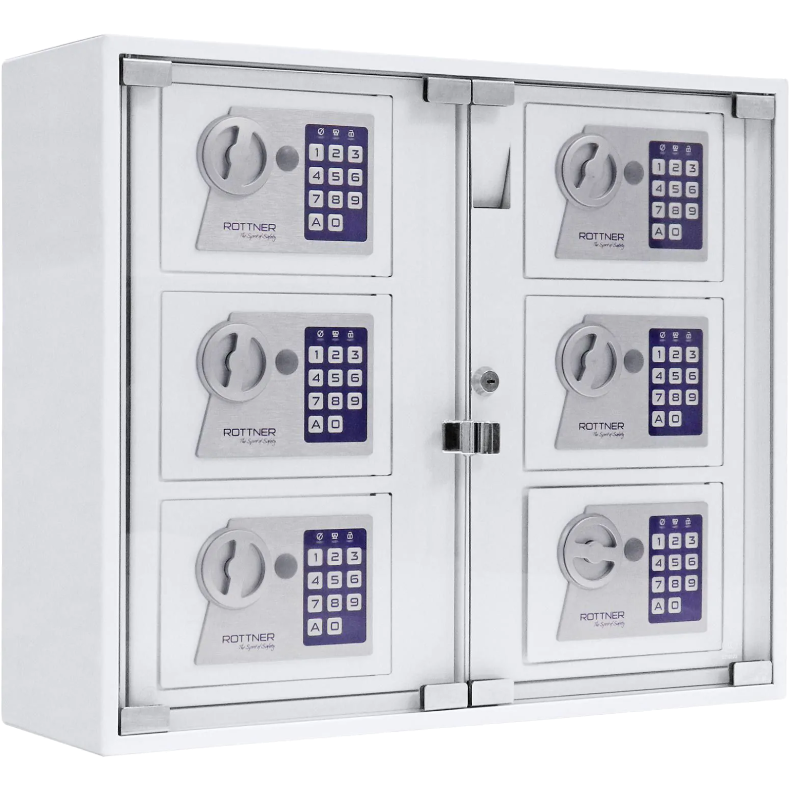 Schlüsselausgabe Keysystem 6 Outdoor Elektronikschloss weiß