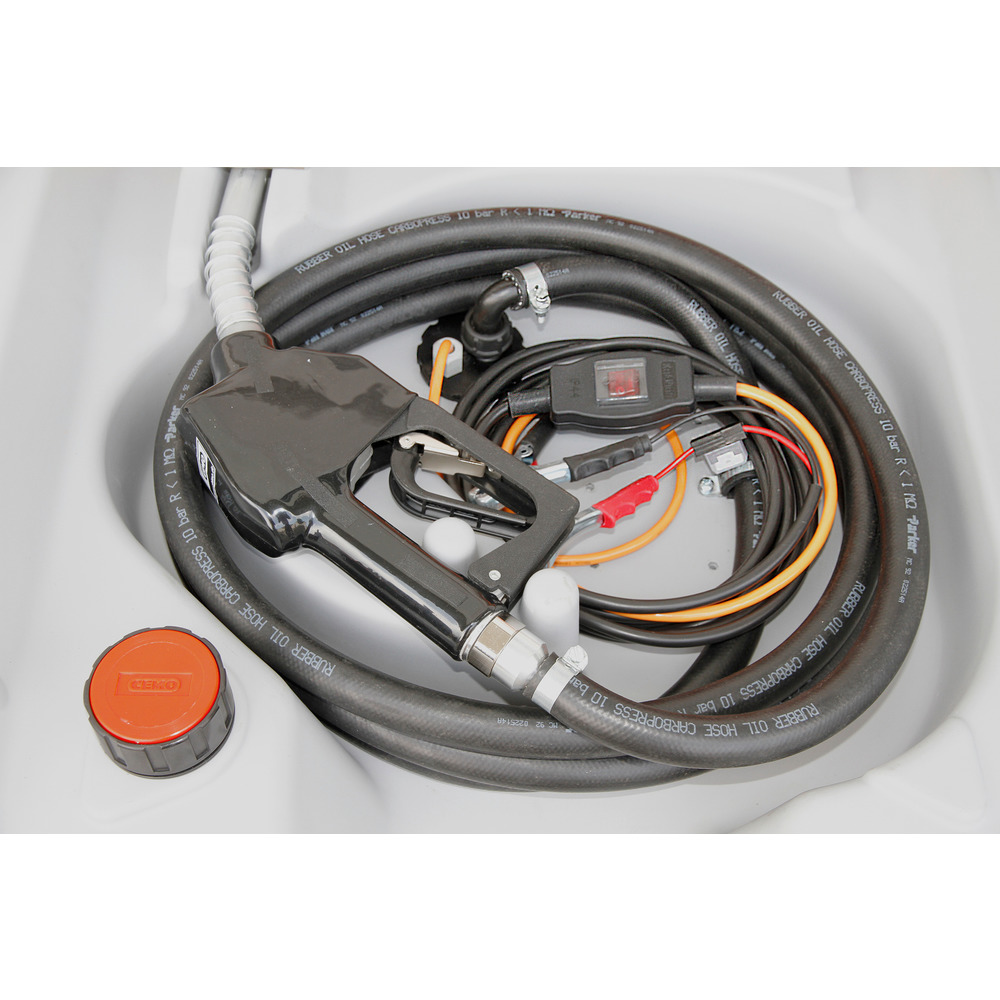 Dieseltankanlage Mobil 210 L mit Pumpe 12 V / 30 L ohne Deckel