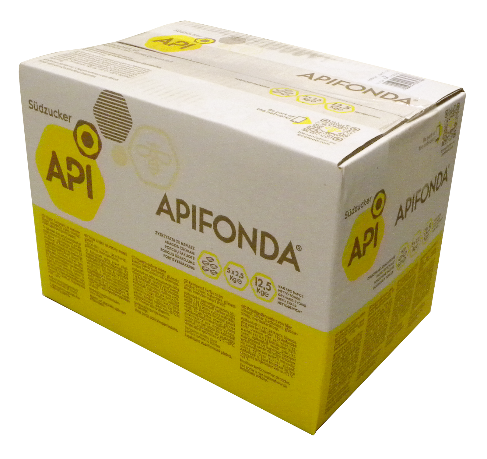Apifonda Futterteig 5 x 2,5kg für Bienen
