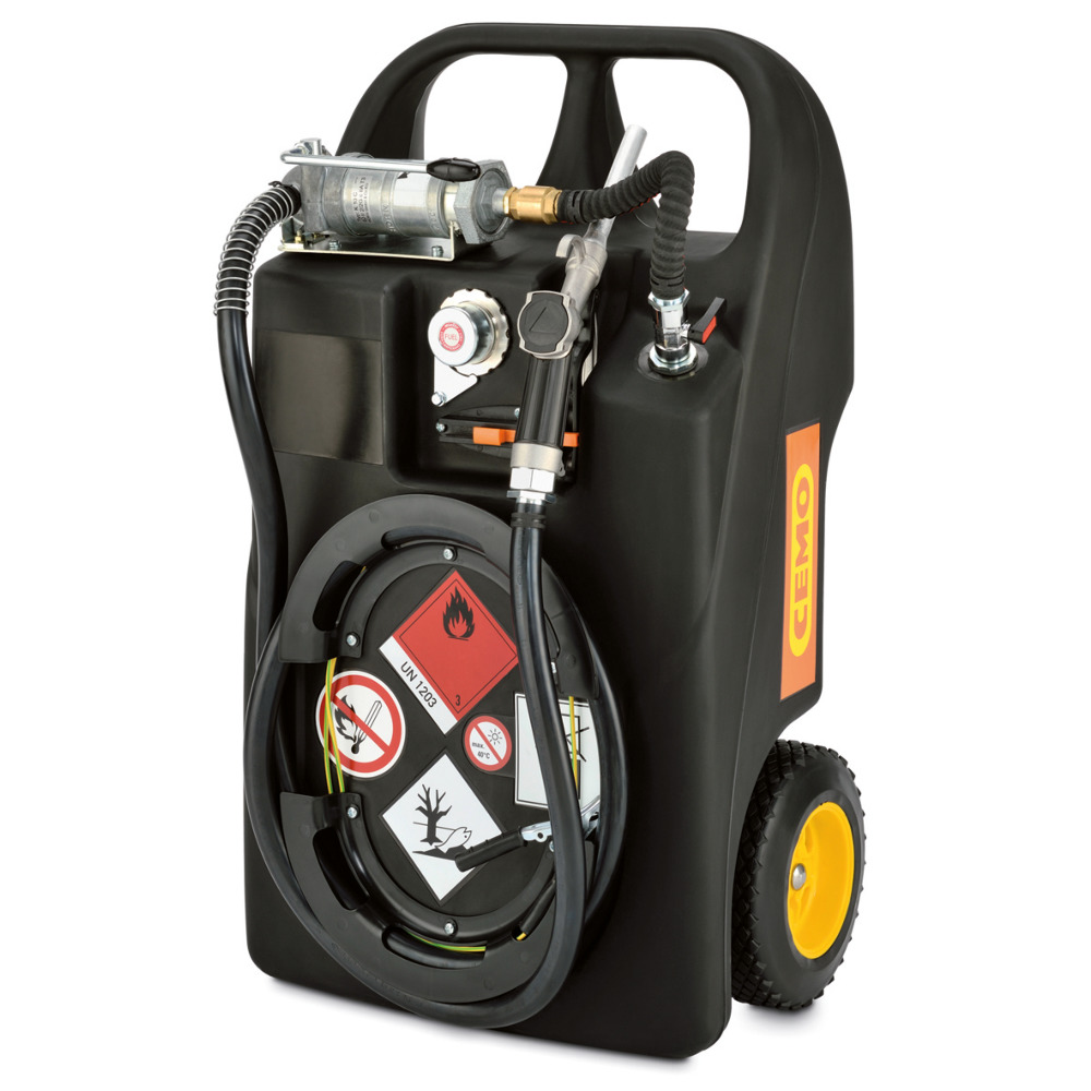 Carrello carburante 60 L con pompa manuale