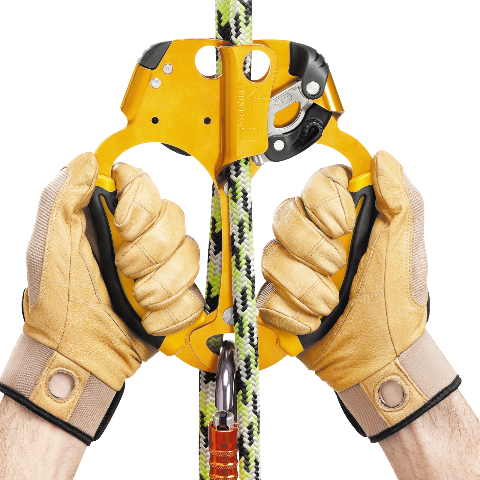 Handsteigklemme mit Doppelgriff ASCENTREE