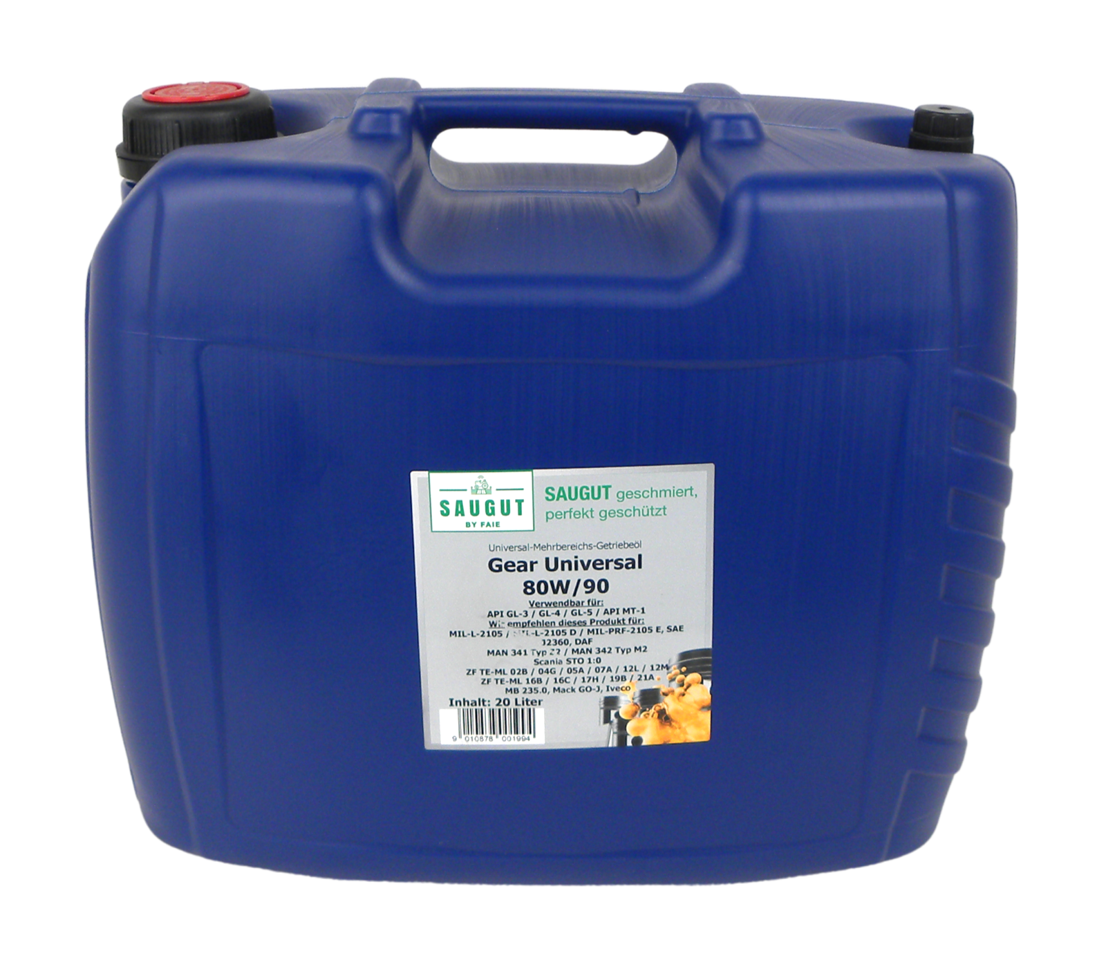 Huile de transmission Engrenage UNI 80W90 GL4/5