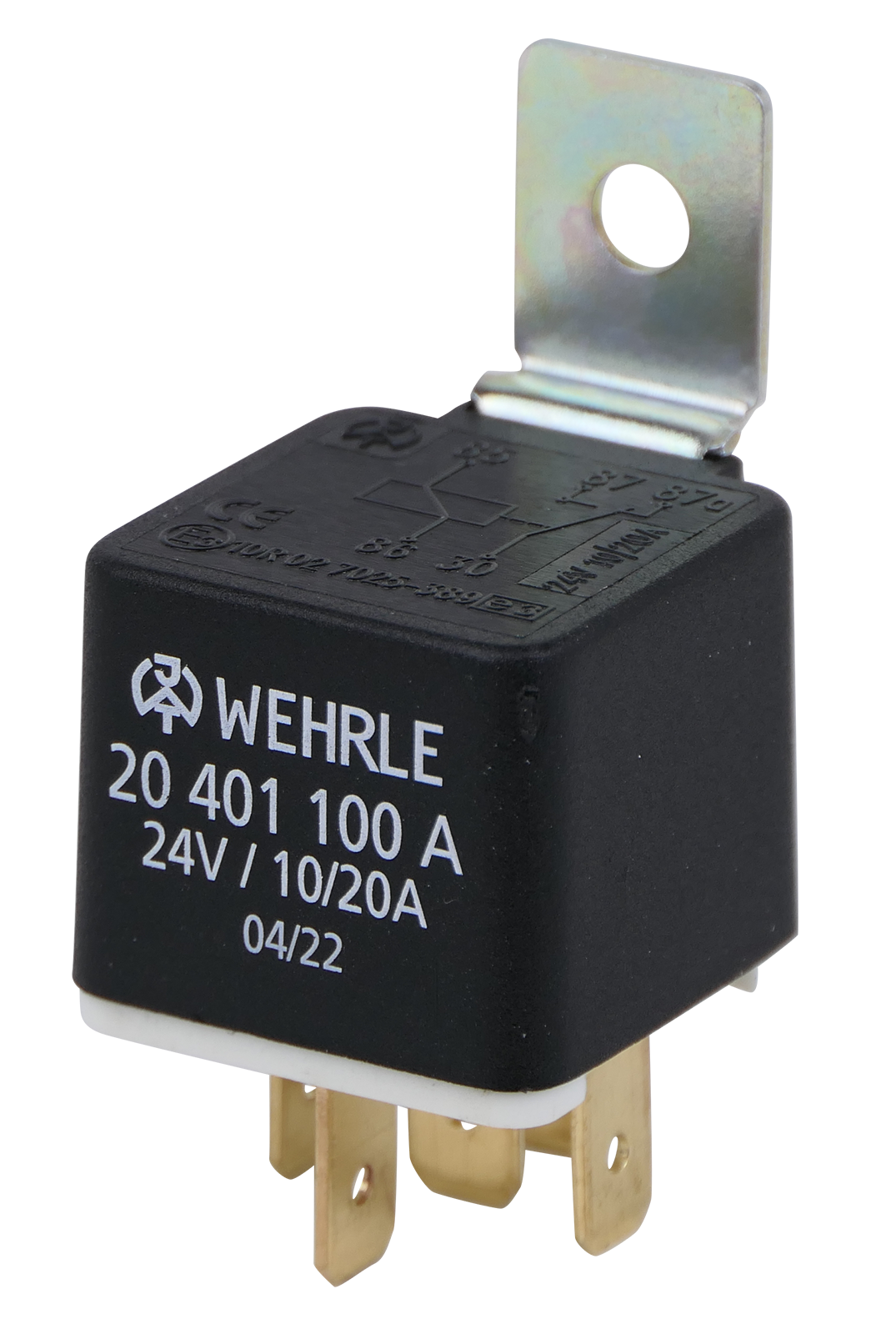 Switch-on relay 24V 10/20A, Changer