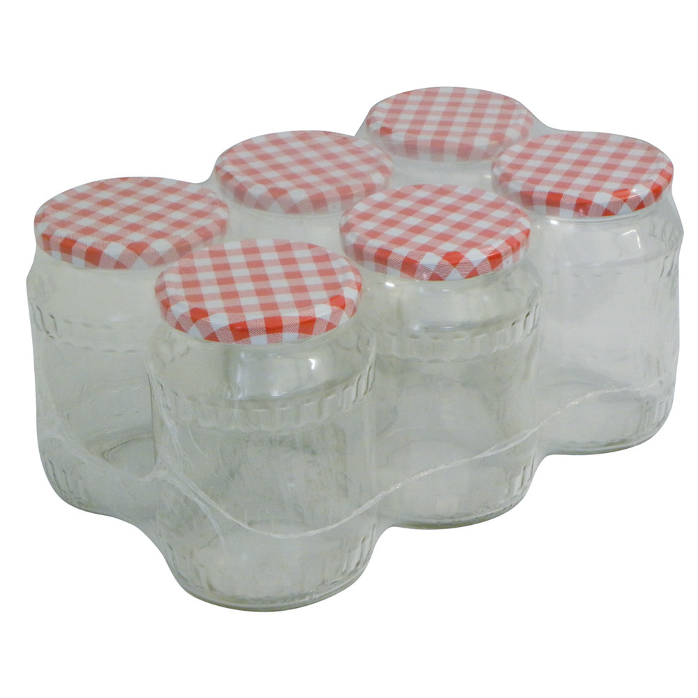 Einkochgläser 6 Stk. im Set