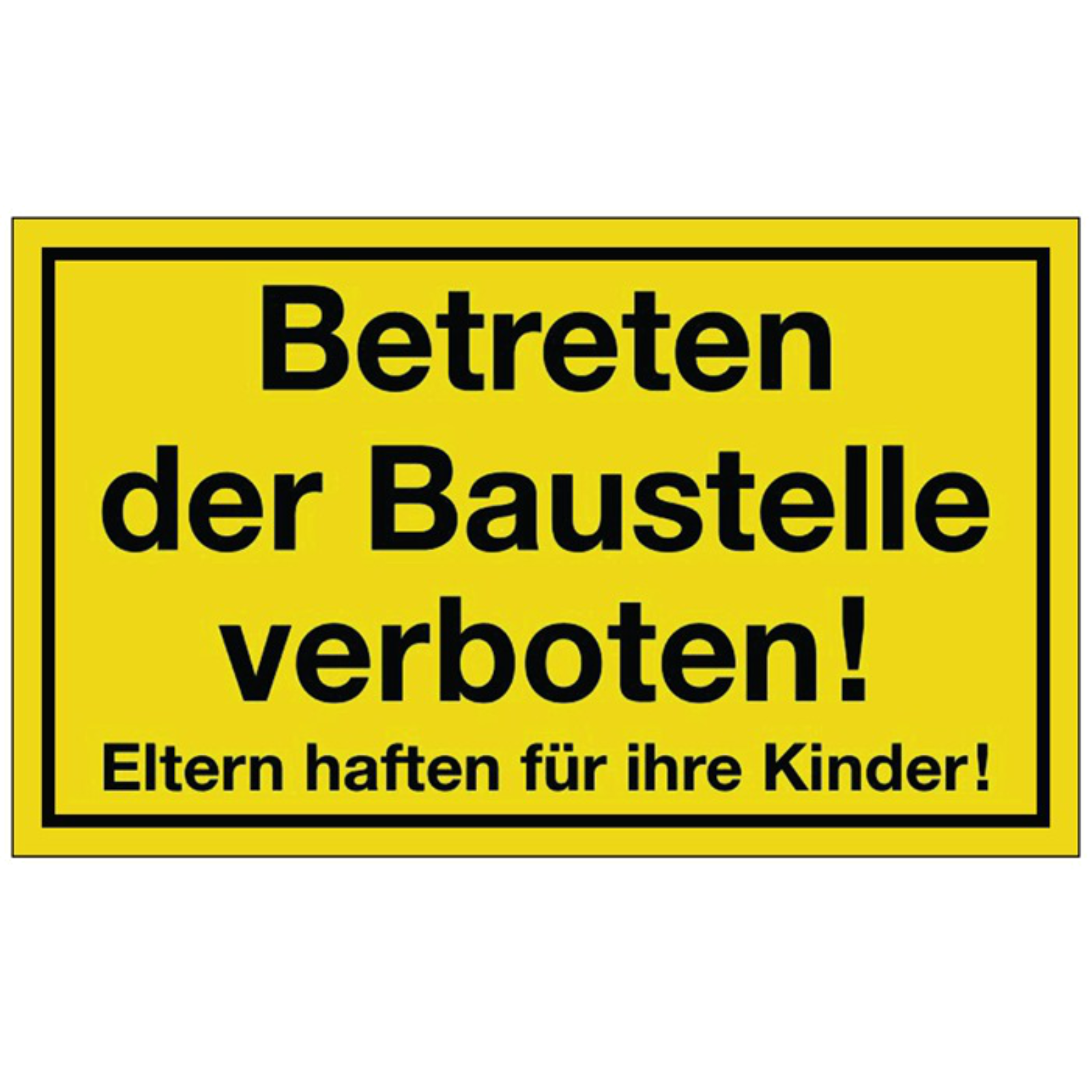 Hinweistafel "Betreten der Baustelle verboten"-FA128635