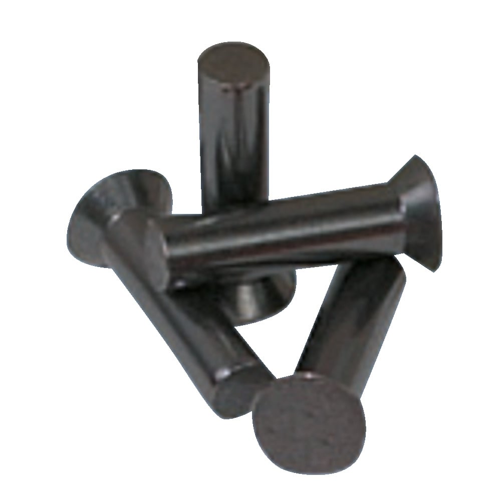 Assortiment de rivets à tête fraisée pour lentille pour tondeuse à double couteau BRD-Busatis, 180 pièces