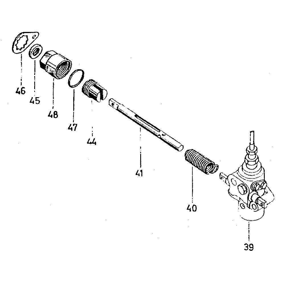 O-Ring Regelstange Steyr T80, T84, T86