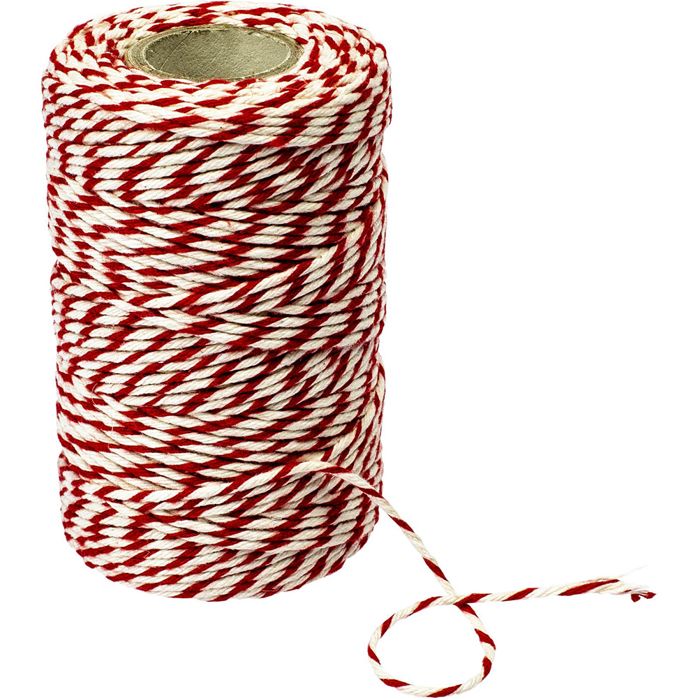Wurstzwirn rot-weiß 100 g
