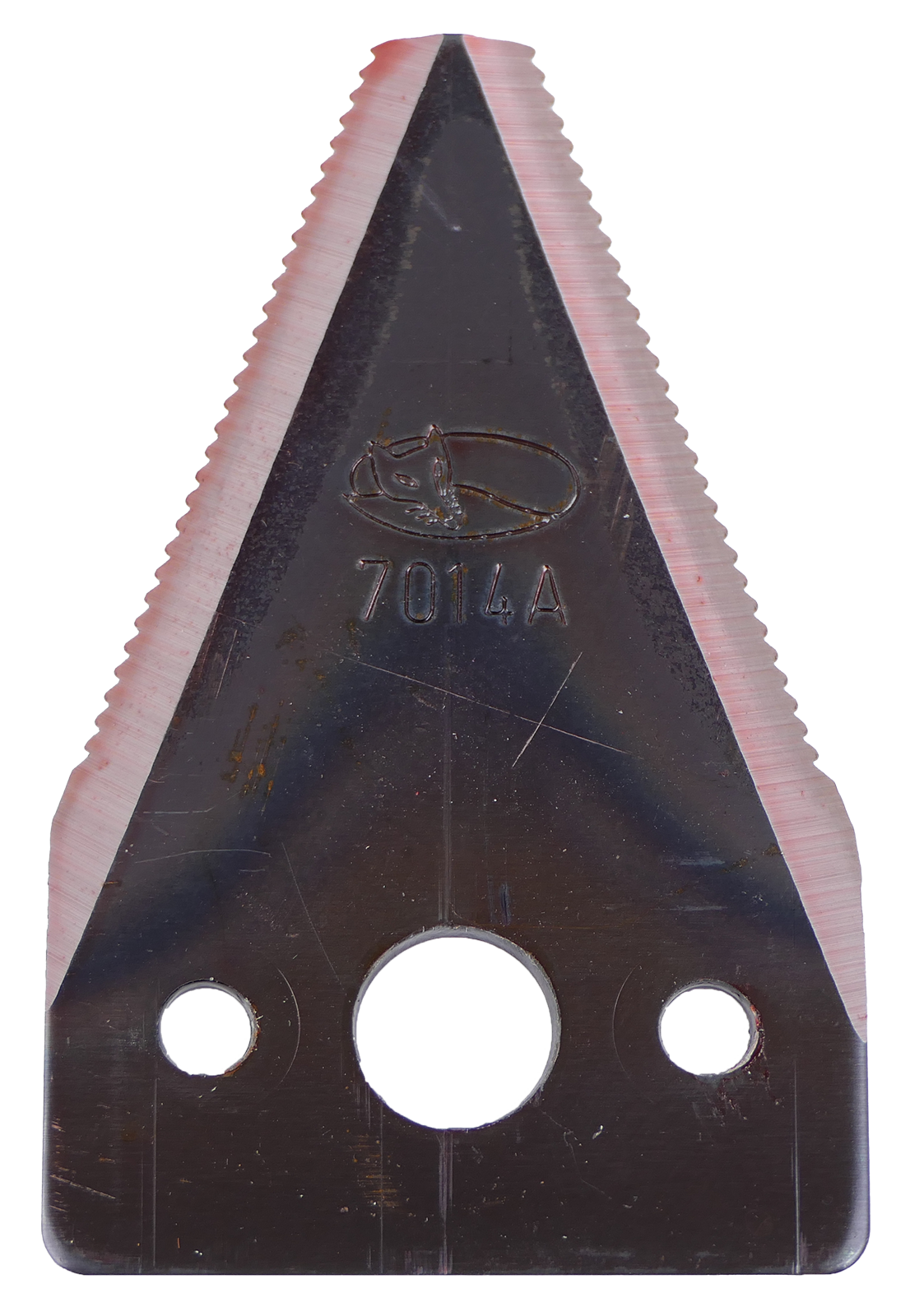 Blade 7014A 3-hole, with serrated edge
