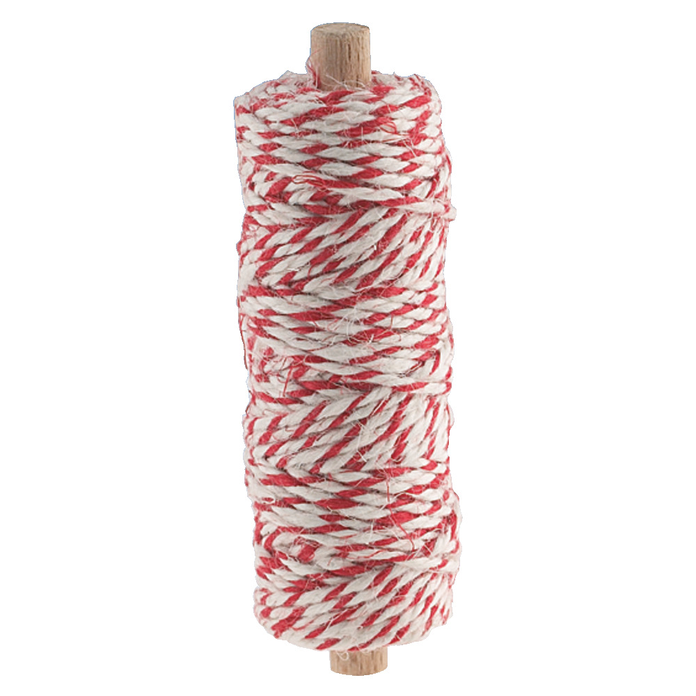 Ficelle à saucisses rouge-blanc 35g