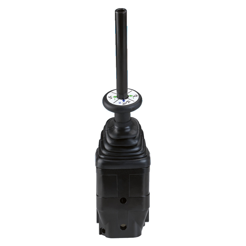 Attuatore joystick con meccanismo di bloccaggio