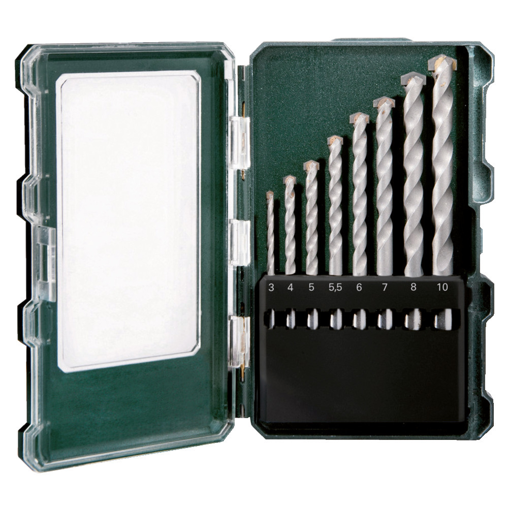 Steinbohrerkassette, 8-tlg.