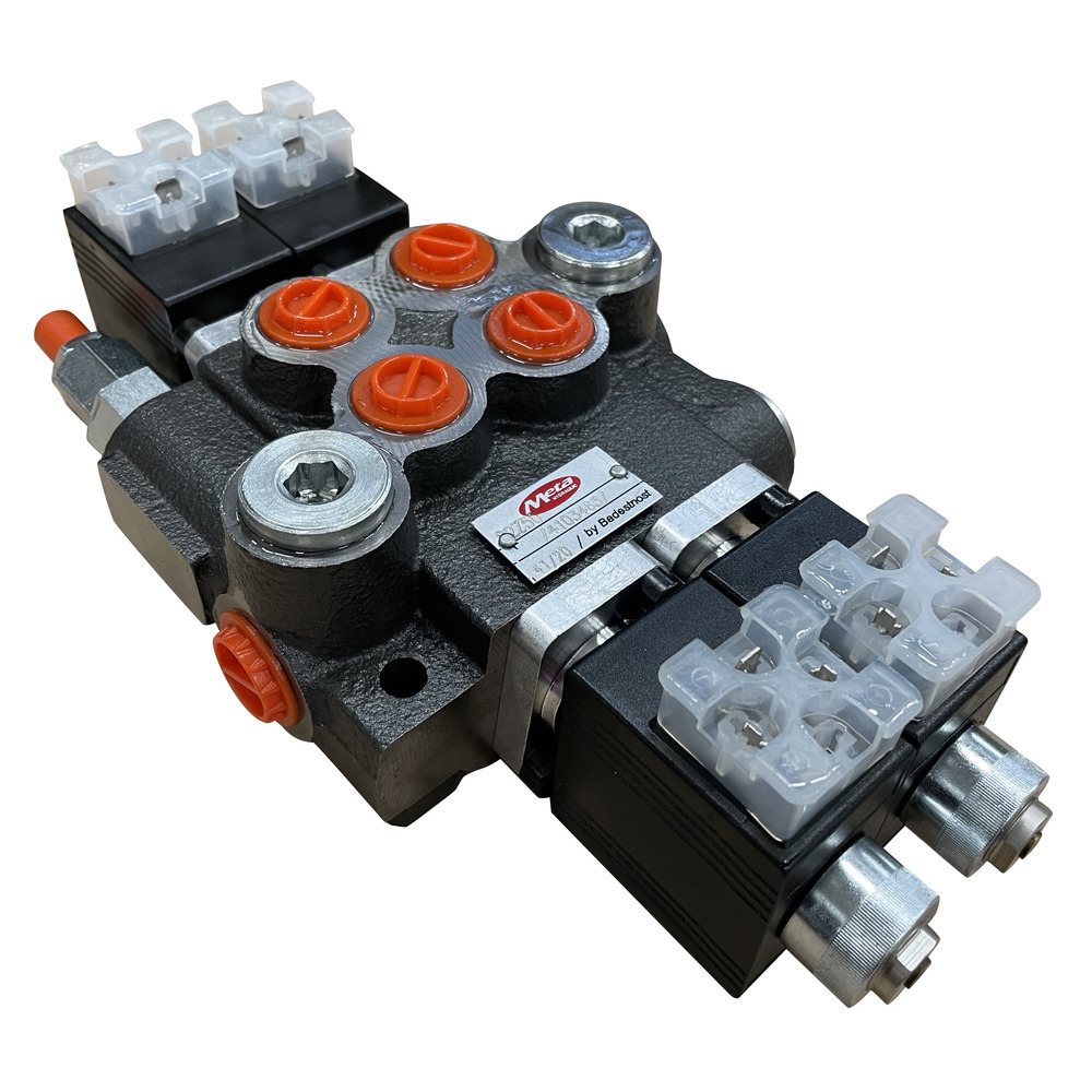 Valvola di controllo 50/2 a doppio effetto 12V azionamento elettromagnetico