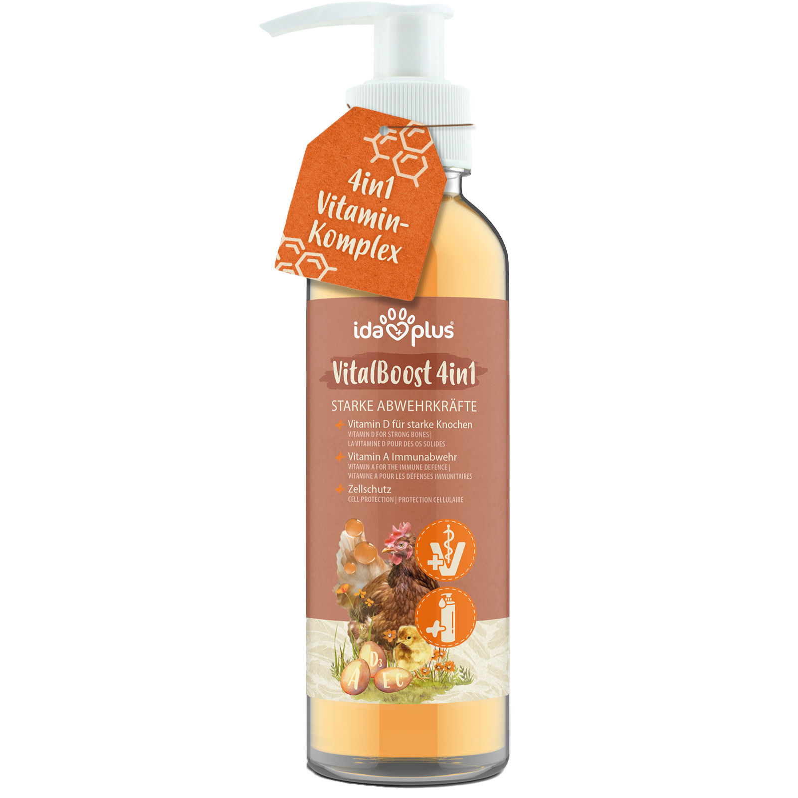 IdaPlus® Vitaminkonzentrat VitalBoost 4in1