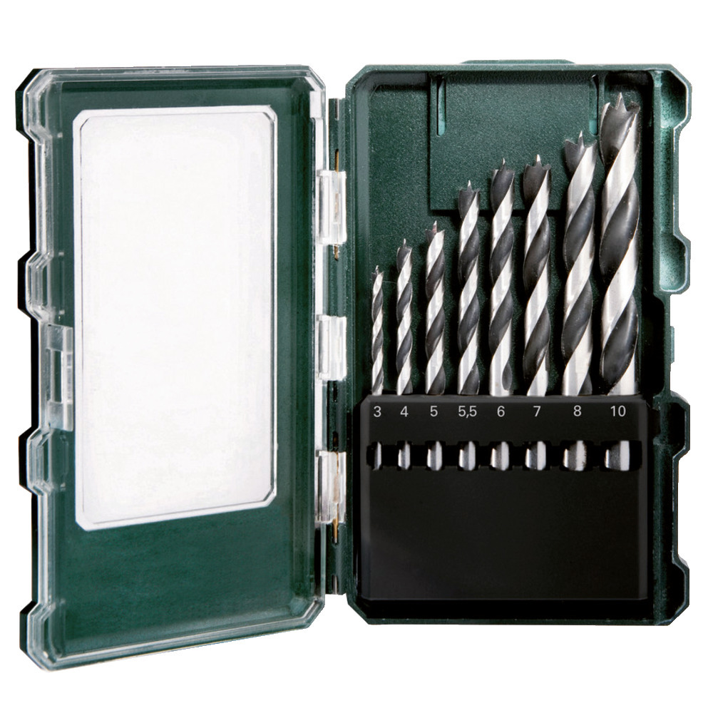 Holzbohrerkassette, 8-tlg.