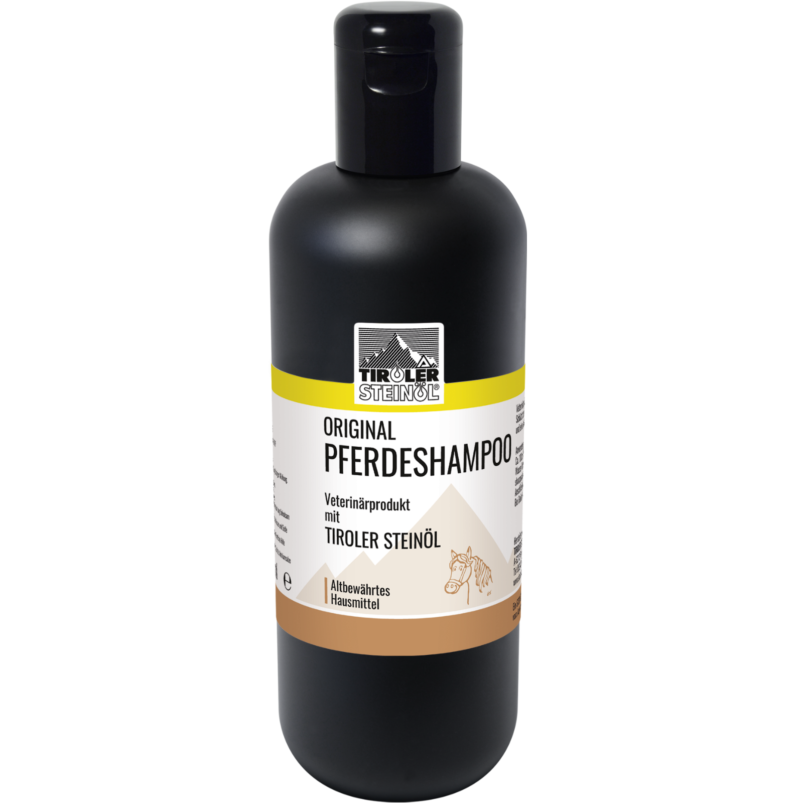 Pferdeshampoo mit Tiroler Steinöl