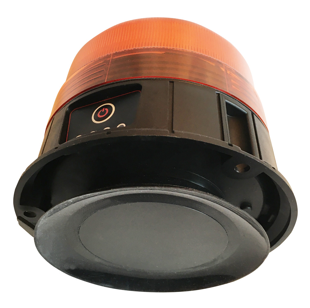  LED-Kennleuchte Funk Akku, Magnet 