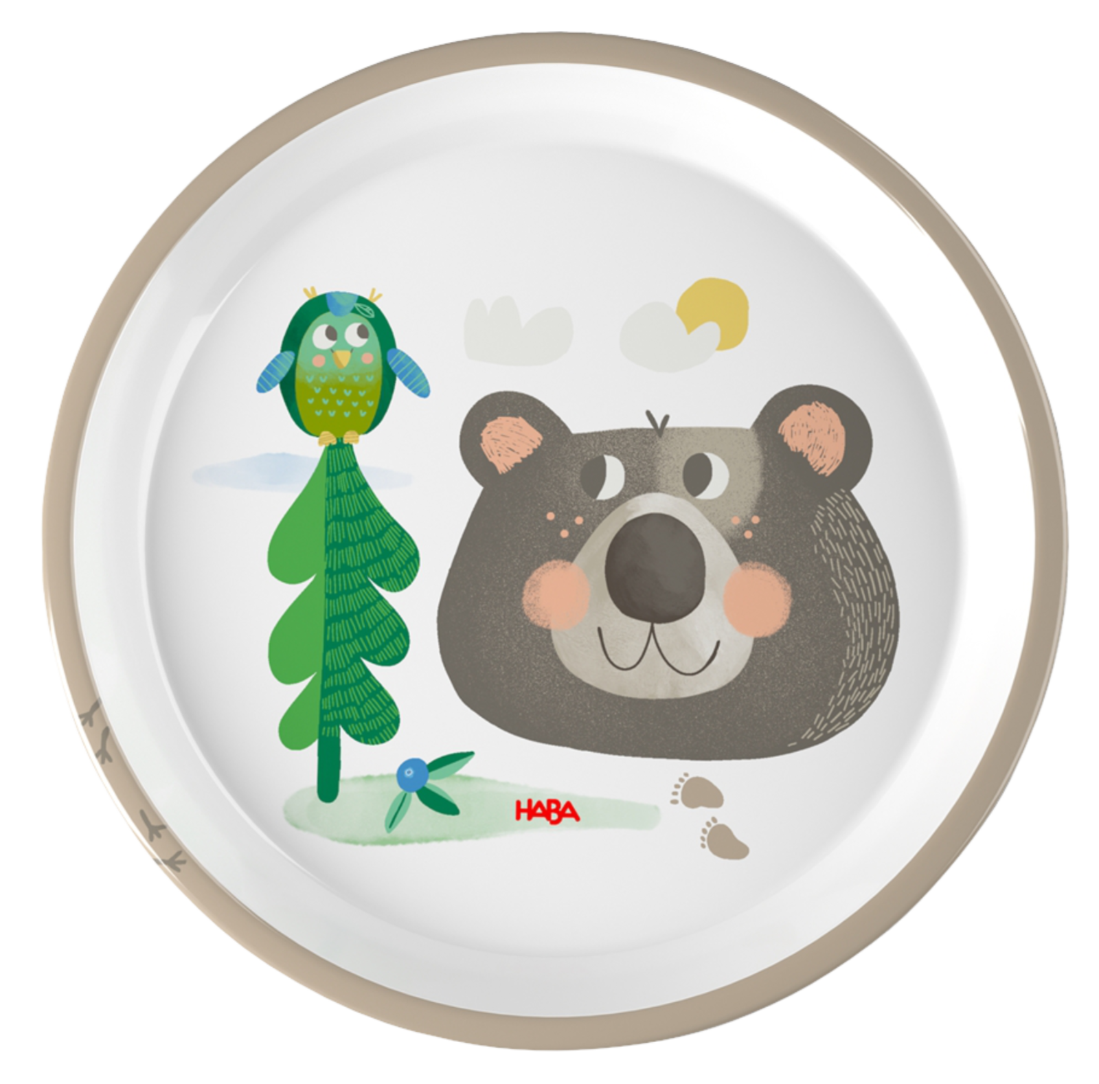 Assiette enfants Forêt