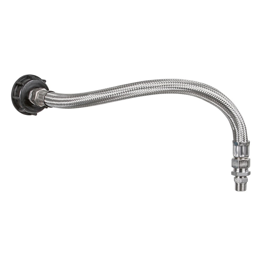 Connection set for IBC tank