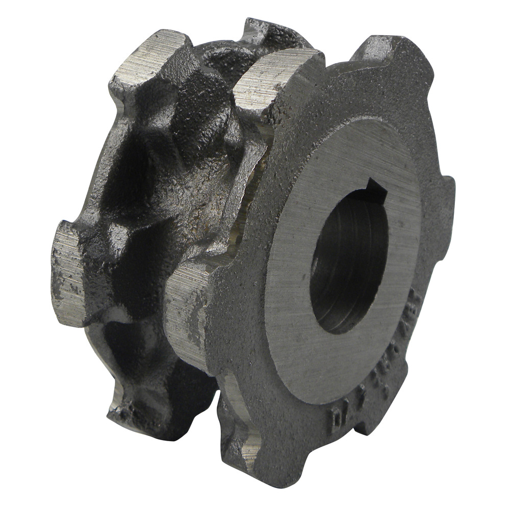 Kettennuss 10x31 offen, Bohrung Ø40mm, KN12mm, Außen-Ø127mm passend zu Krone