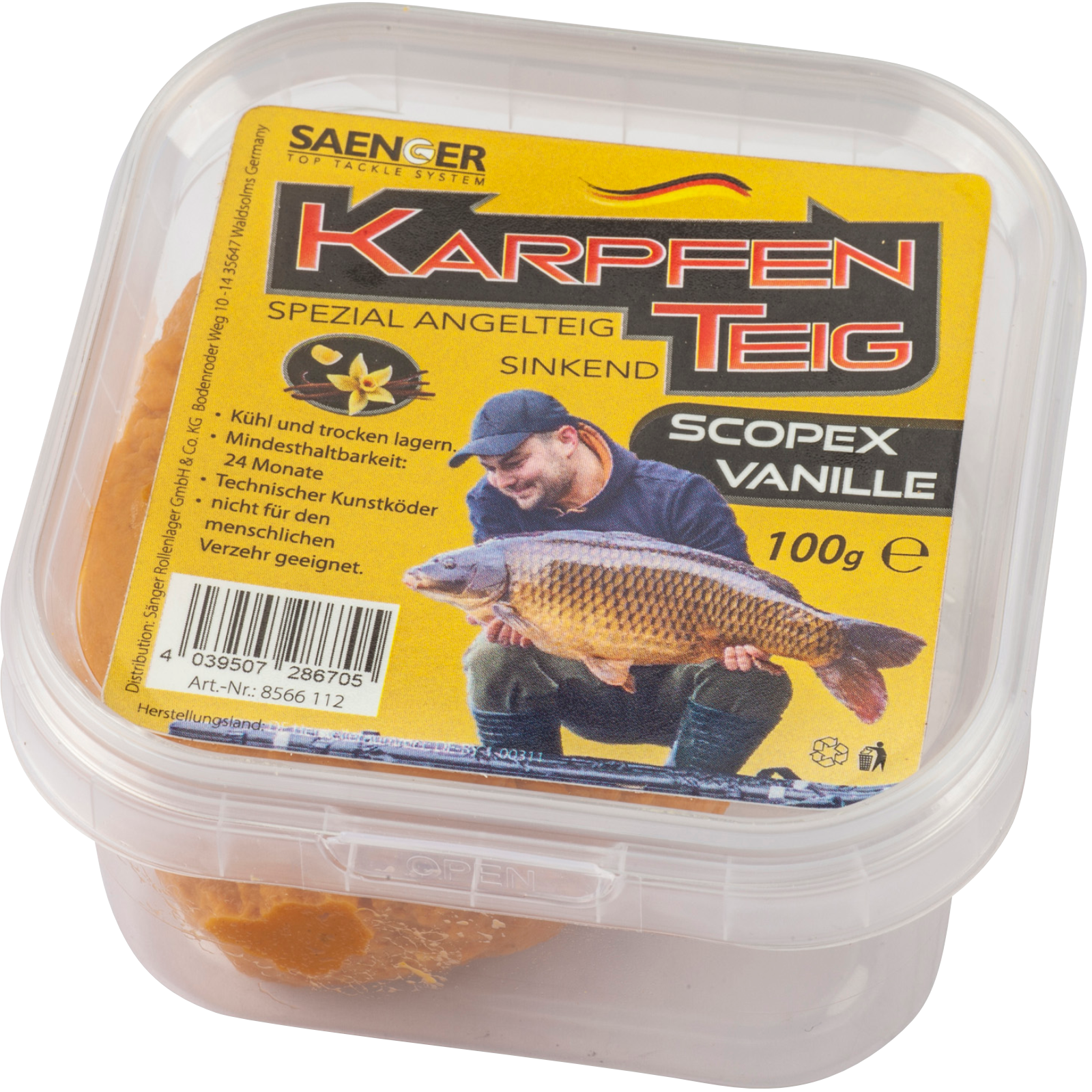 Karpfenteig, Spezial Angelteig - sinkend 100 g