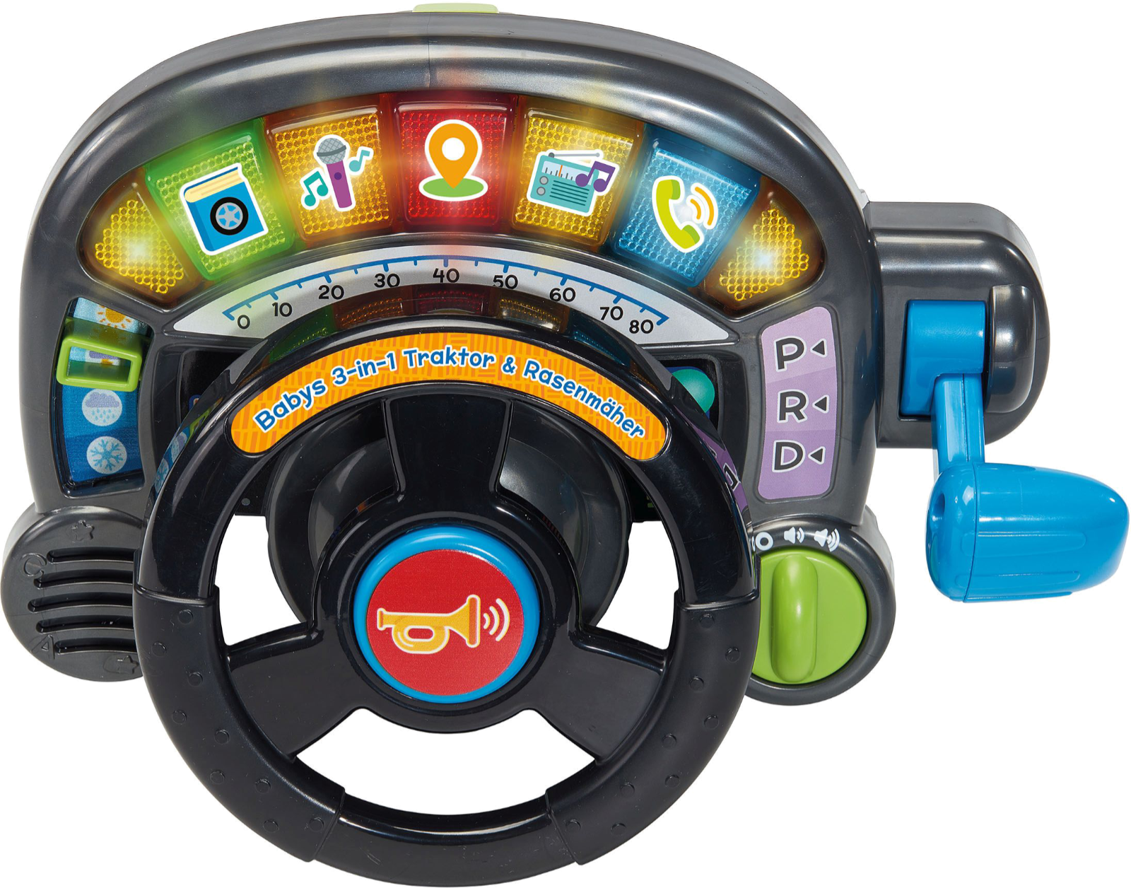 Traktor Rasenmäher 3-in-1 Baby