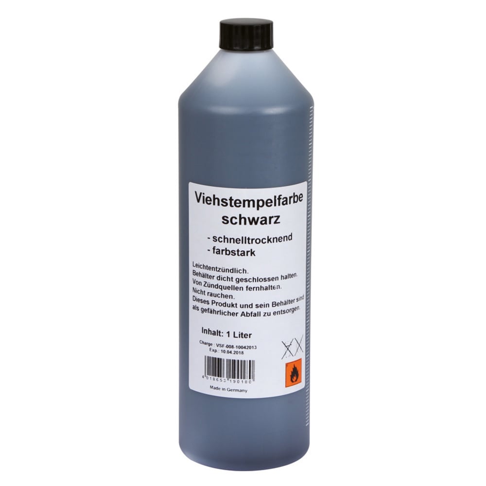 Viehstempelfarbe 1 L schwarz