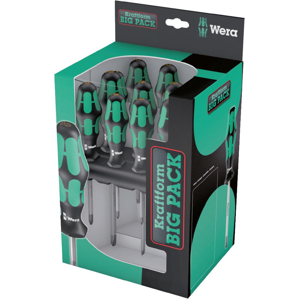 Schraubendrehersatz Kraftform Big Pack 300, 16-tlg.