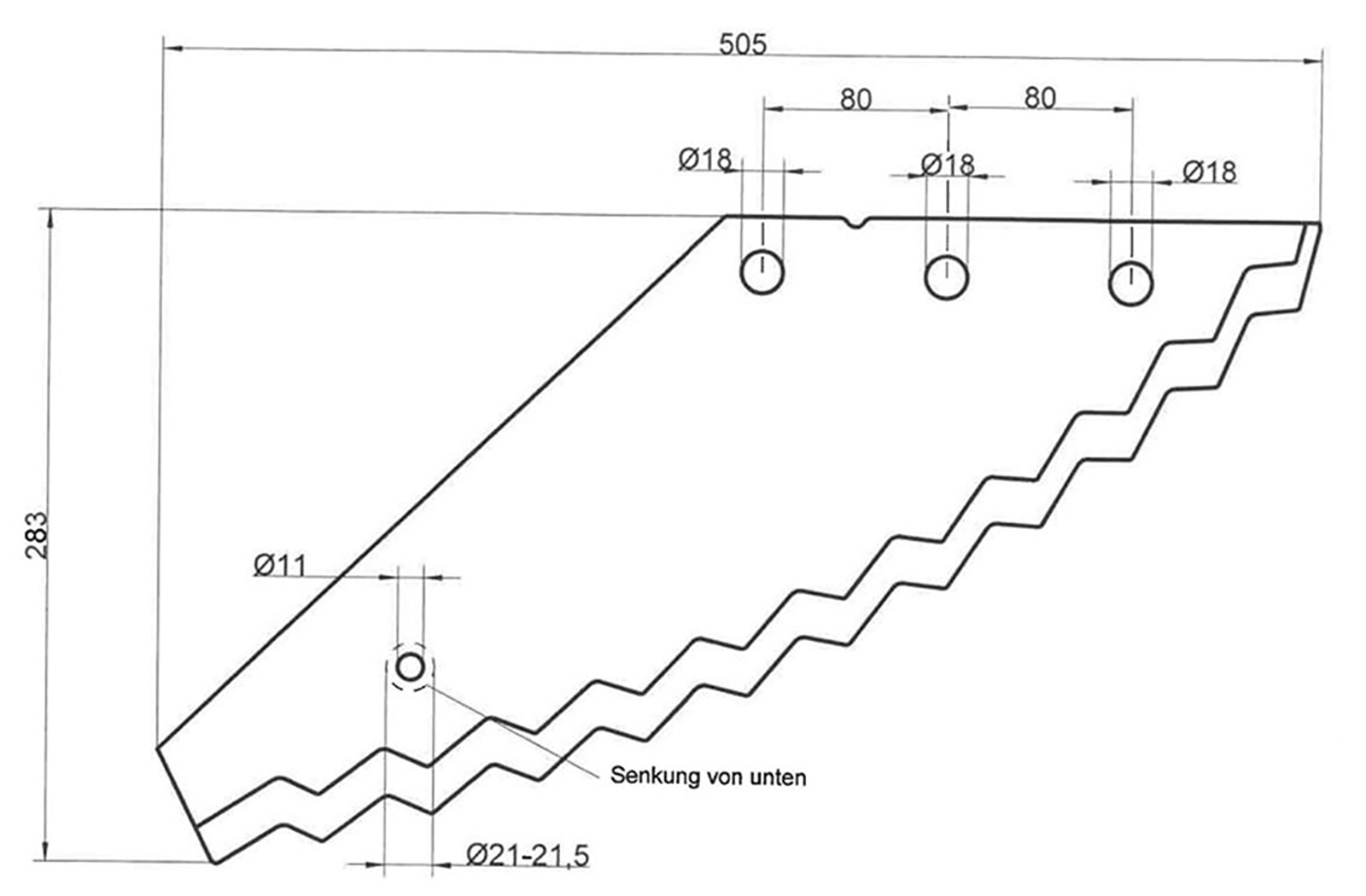Mischwagenmesser zu STRAUTMANN Vertimix
