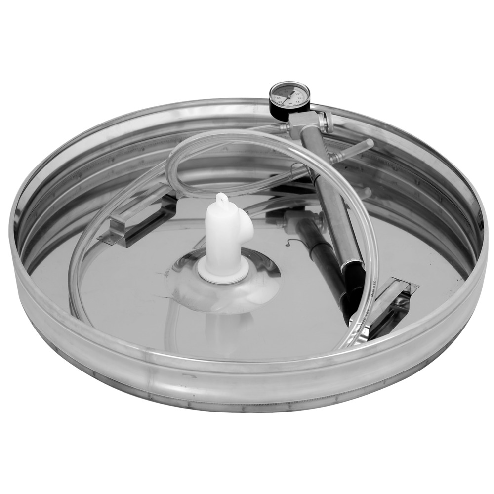 Floating lid set for always full containers suitable for 80/100 liter containers