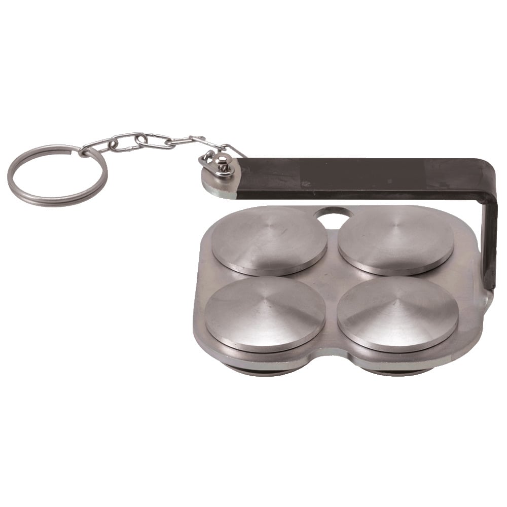 Protection anti-poussière pour le combiné, quadruple, côté appareil