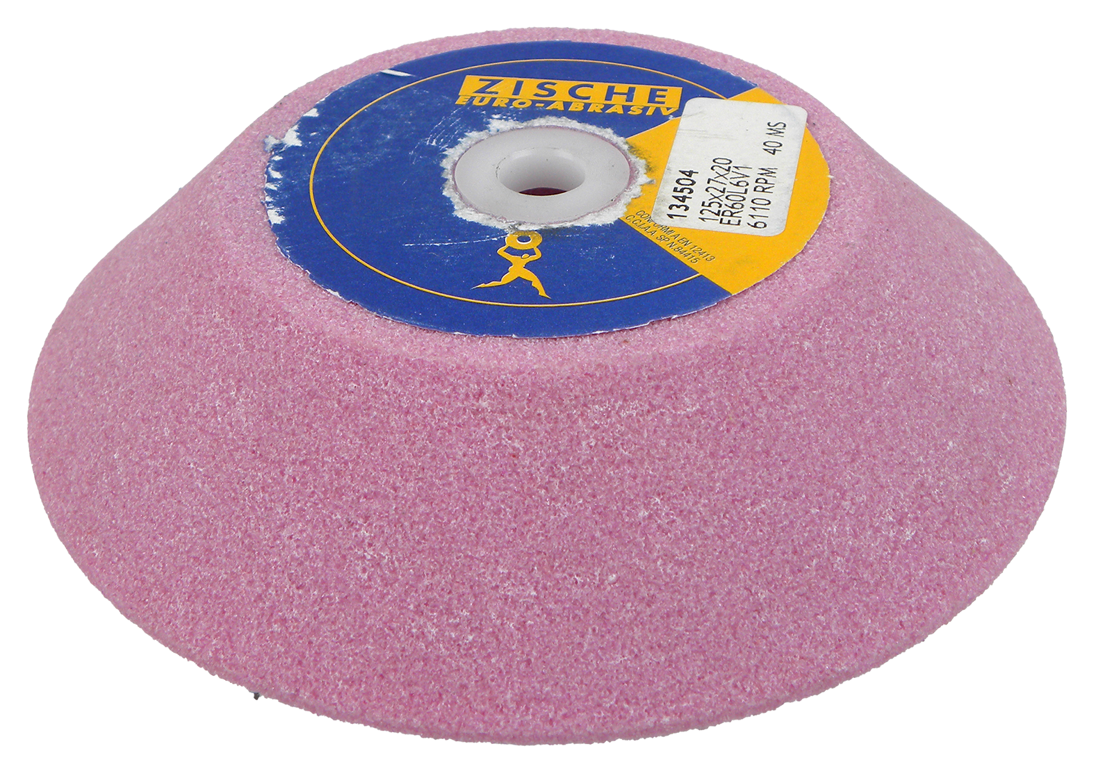 Disque de meulage oblique 125x27x10