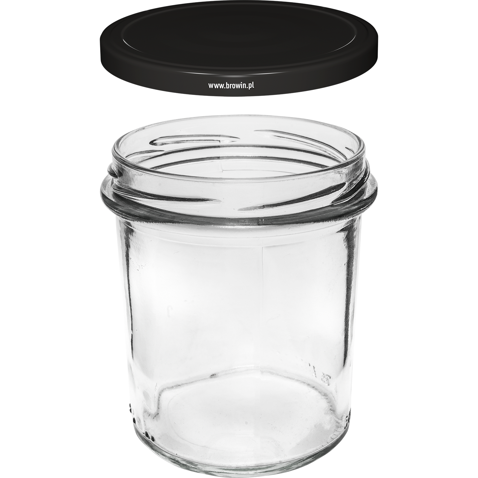Wurstglas / Einmachglas 346 ml mit Deckel Set = 6St