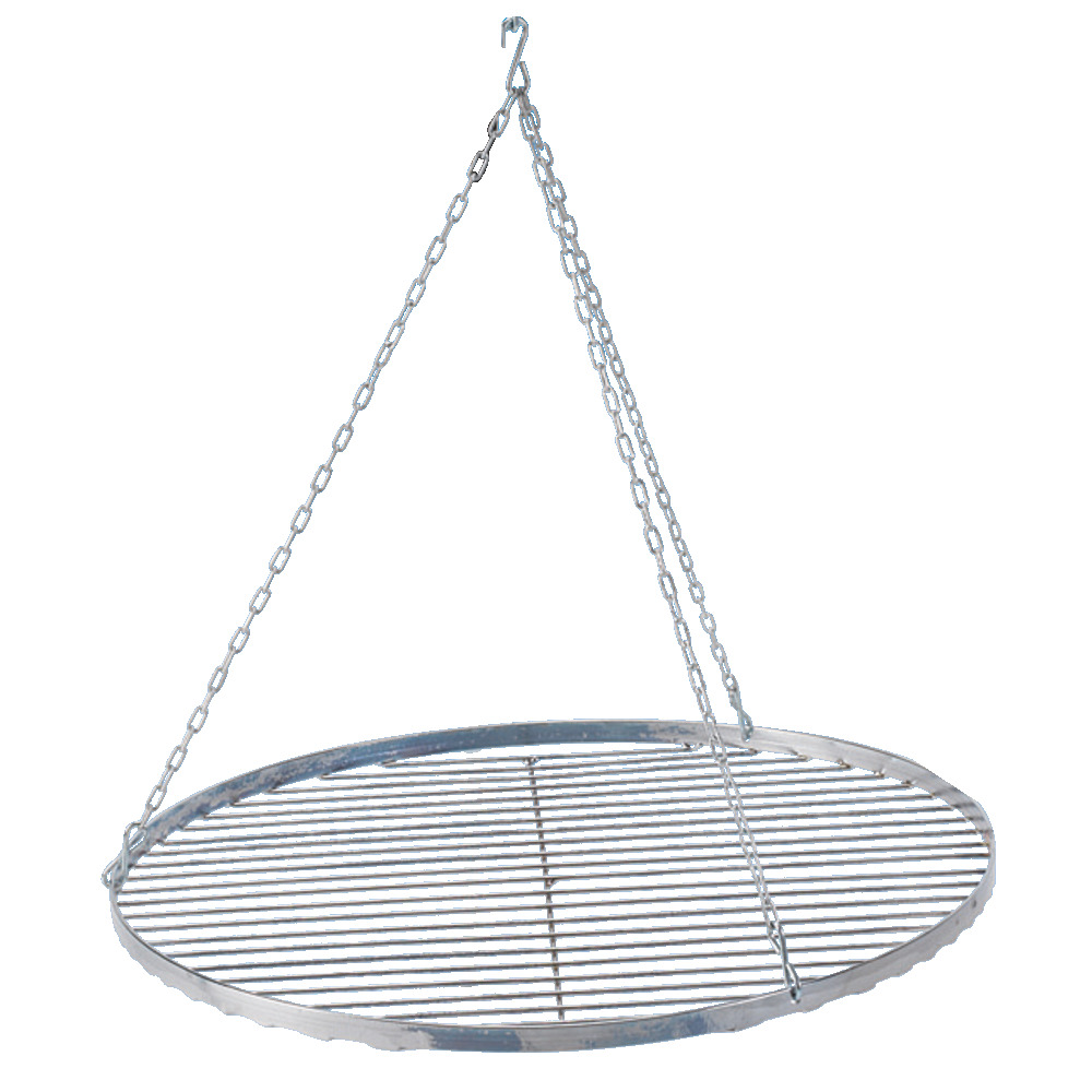 Massiver Grillrost mit Kette