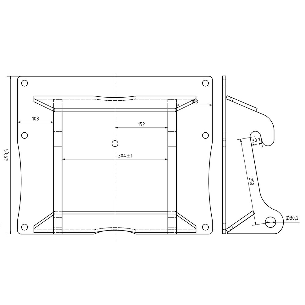 Konsole Mini Kramer Hoflader