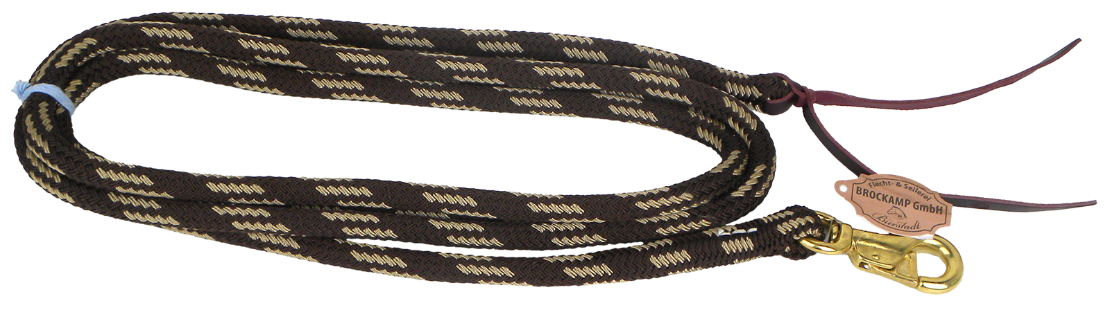 Führseil 3,7 m mit Messing Bullsnap 