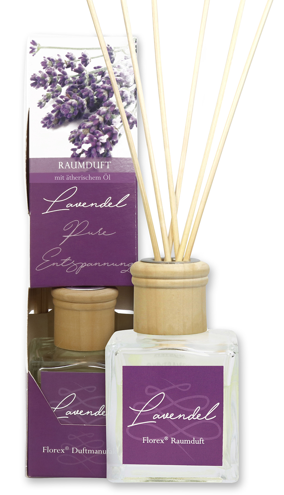 Raumduft mit Stäbchen 'Lavendel' 100ml