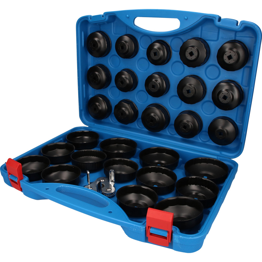Oil filter wrench set 30 pieces.