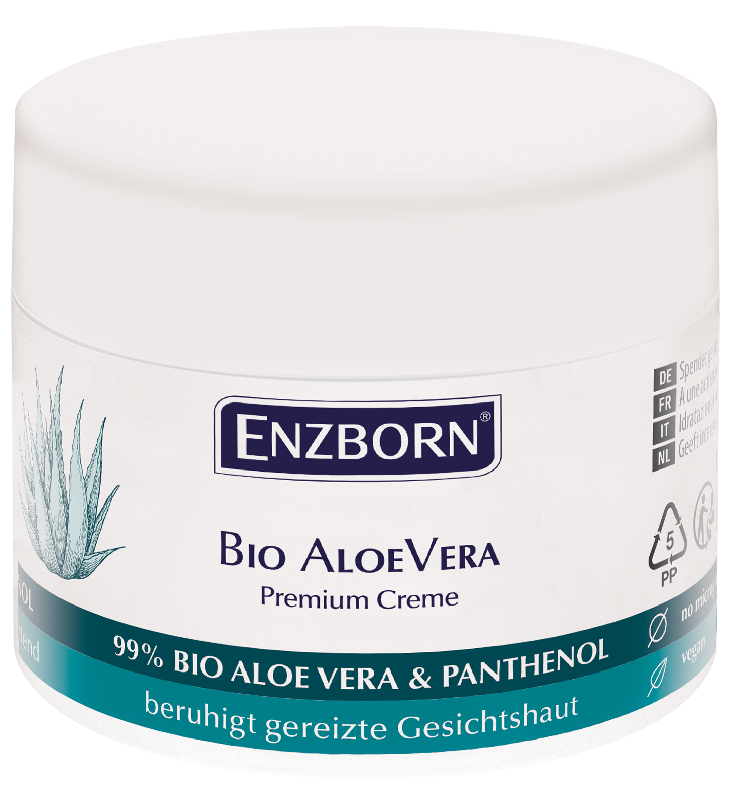 BIO Aloe Vera Premium Gesichtscreme 80ml Dose